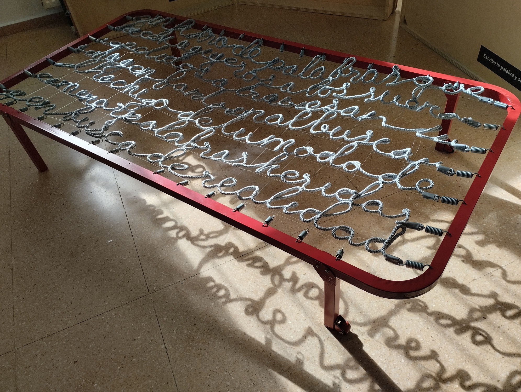 Escribo la palabra y suena